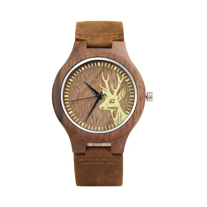π² Handmade Men's Wooden Watch β Nature-Inspired Elegance & Timeless Craftsmanship βπ¦