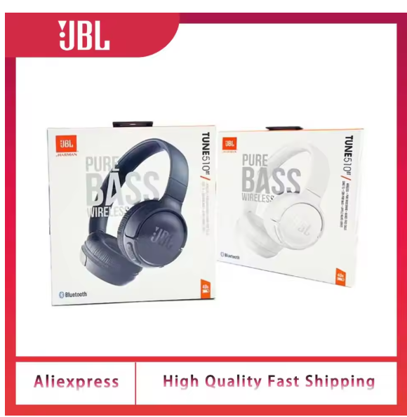 π§ Tune 510BT Wireless Bluetooth Headphones β PureBass Sound | Fast Charging | Long Battery Life | Lightweight On-Ear Headset for Music, Calls & Sports