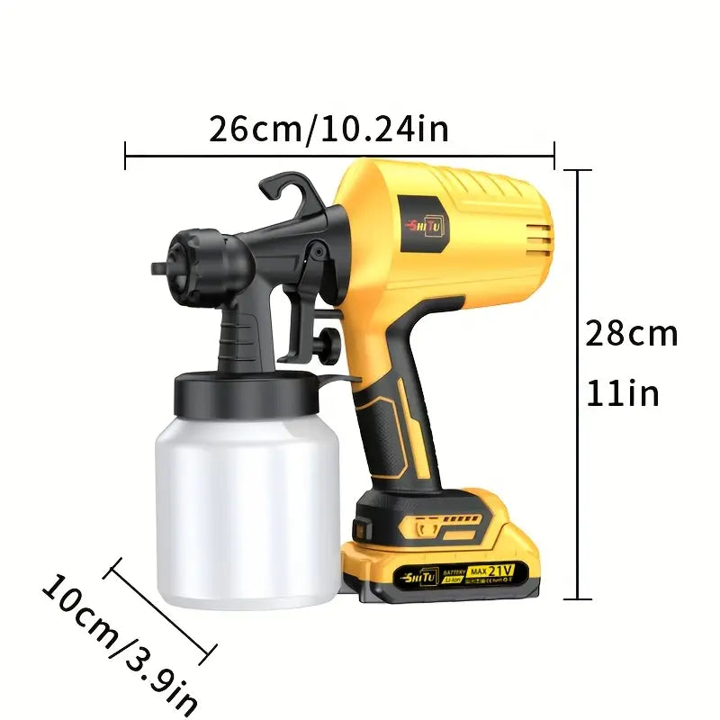 Wireless Rechargeable Spray Gun 🎨🔋
