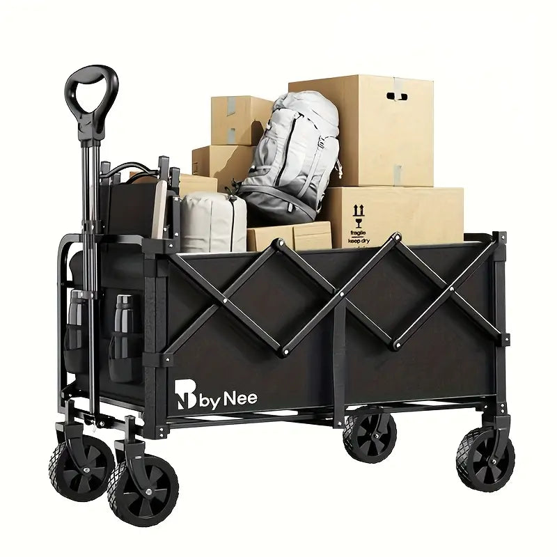 💪 330–650LBS Heavy-Duty Folding Camping Cart 🚙