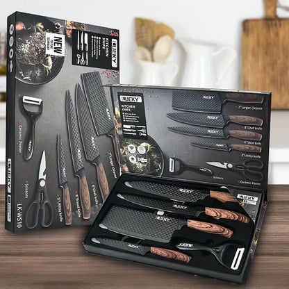 🔪 Professional 1/6 Kitchen Knife Set