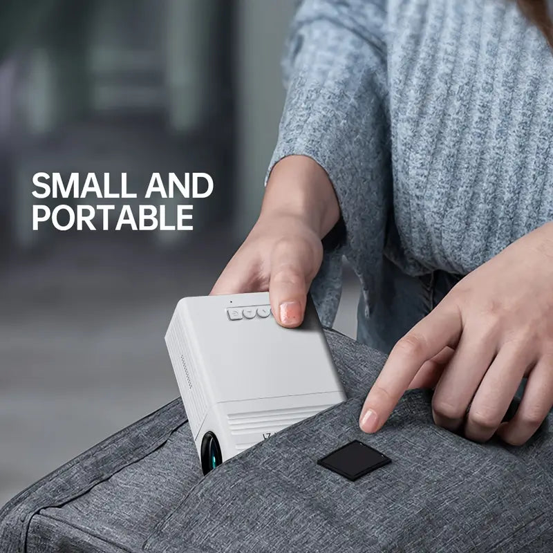 🎬📽️ Portable Projector | 1080P Supported