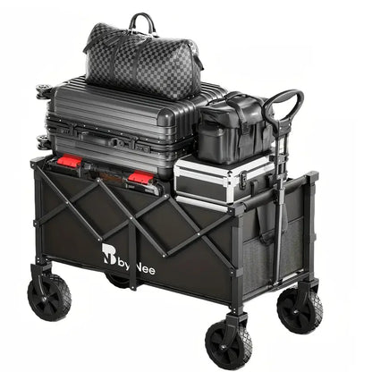💪 330–650LBS Heavy-Duty Folding Camping Cart 🚙