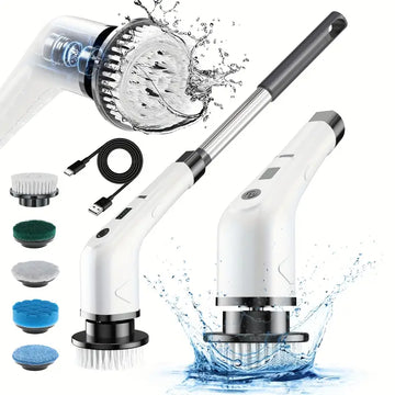 ✨ 2025 Multi-Functional Electric Rotating Cleaning Brush 🧼⚡