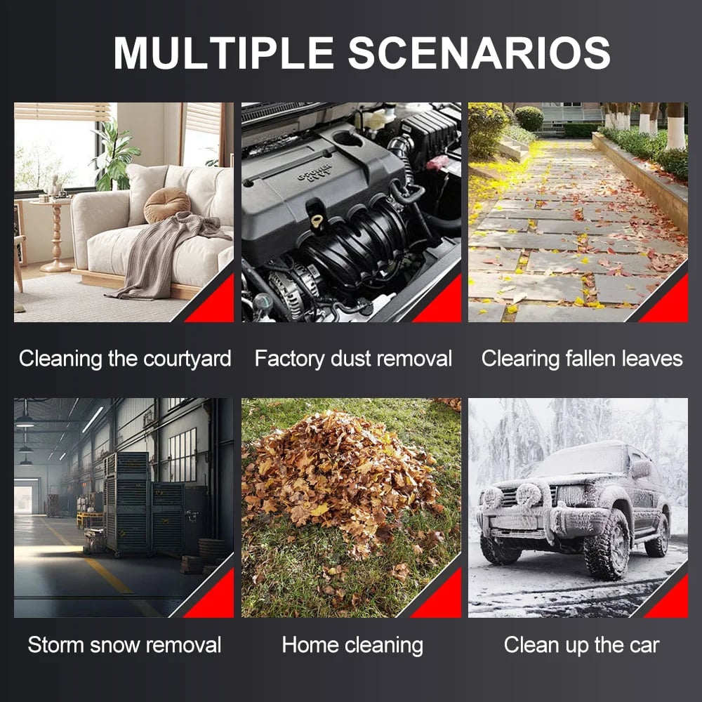 Blower Turbo Fan with Large Battery | 2 batteries |  charger |  Best for Ice Mud Leaf Sand work