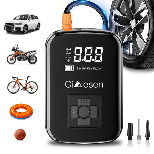 Portable Digital Tire Inflator 🚗⚡