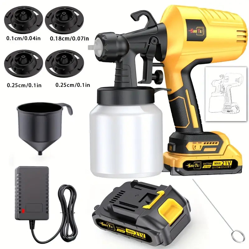 Wireless Rechargeable Spray Gun 🎨🔋