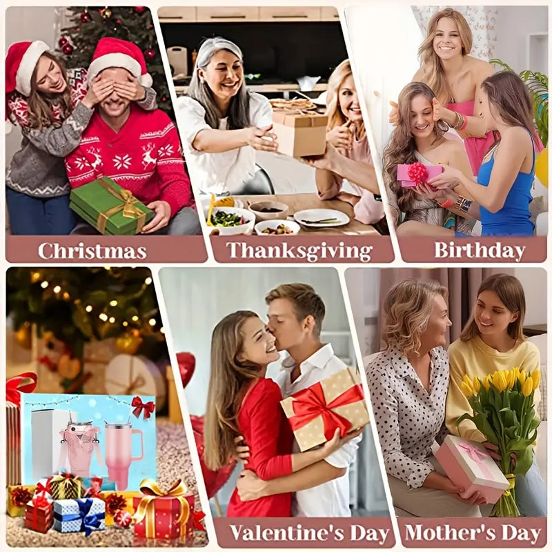 Insulated Tumbler with Handle & Carrier Bag 40 oz