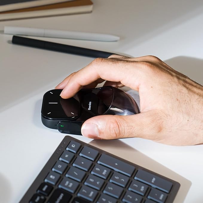 Cheerdots 2 Detachable Air Mouse Wireless Touchpad All-in-one Pocket Recording Enabled Mouse Customized Gaming Mouse