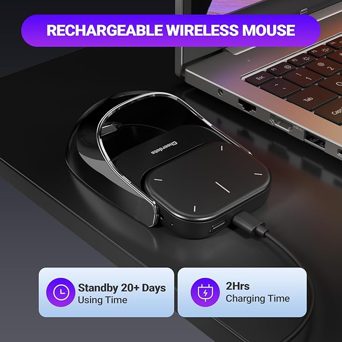 Cheerdots 2 Detachable Air Mouse Wireless Touchpad All-in-one Pocket Recording Enabled Mouse Customized Gaming Mouse