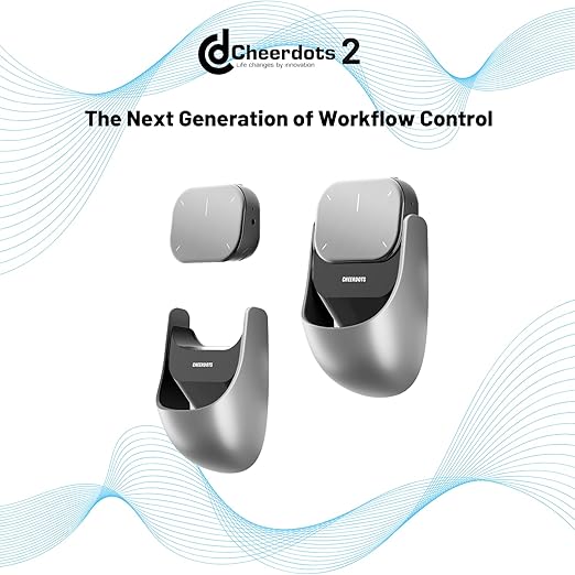 Cheerdots 2 Detachable Air Mouse Wireless Touchpad All-in-one Pocket Recording Enabled Mouse Customized Gaming Mouse