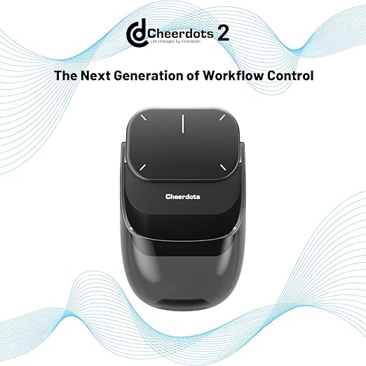 Cheerdots 2 Detachable Air Mouse Wireless Touchpad All-in-one Pocket Recording Enabled Mouse Customized Gaming Mouse