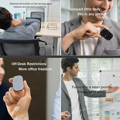 Cheerdots 2 Detachable Air Mouse Wireless Touchpad All-in-one Pocket Recording Enabled Mouse Customized Gaming Mouse