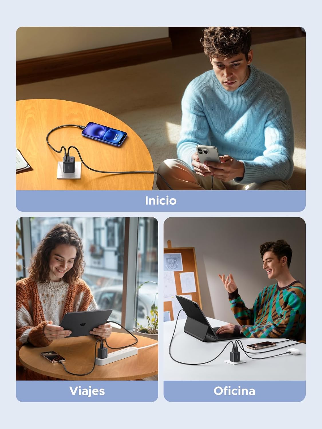 ⚡ UGREEN 45W GaN Fast Charger – Compact Power for Your Everyday Devices | USB-C PD 3.0 Wall Adapter for iPhone, Samsung & More (US Plug)