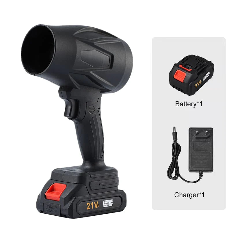Blower Turbo Fan with Large Battery | 2 batteries |  charger |  Best for Ice Mud Leaf Sand work