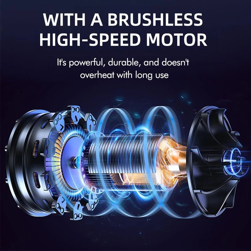 Blower Turbo Fan with Large Battery | 2 batteries |  charger |  Best for Ice Mud Leaf Sand work