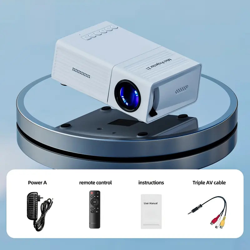 🎬📽️ Portable Projector | 1080P Supported
