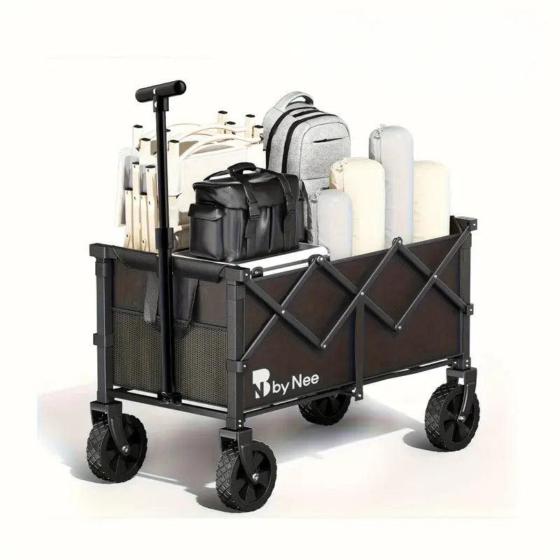 💪 330–650LBS Heavy-Duty Folding Camping Cart 🚙
