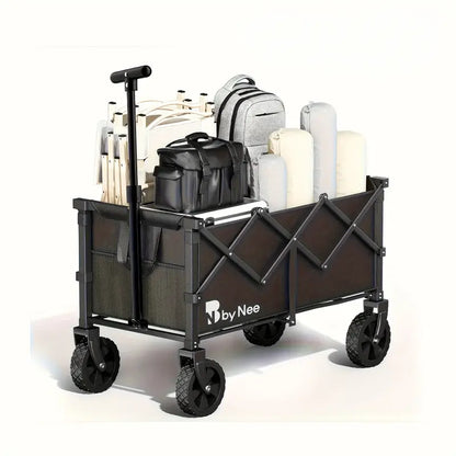 💪 330–650LBS Heavy-Duty Folding Camping Cart 🚙