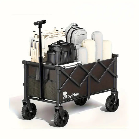 💪 330–650LBS Heavy-Duty Folding Camping Cart 🚙