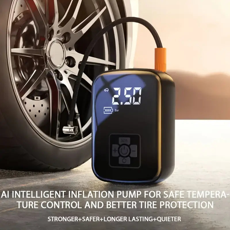 Portable Digital Tire Inflator 🚗⚡