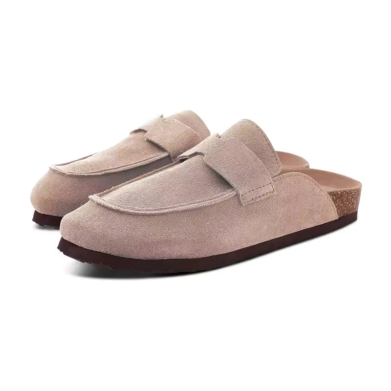 Crestar Unisex Suede Clogs