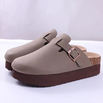Crestar Unisex Suede Clogs