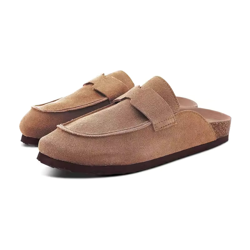Crestar Unisex Suede Clogs