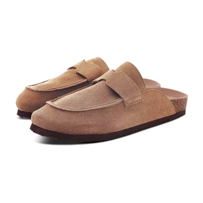 Crestar Unisex Suede Clogs