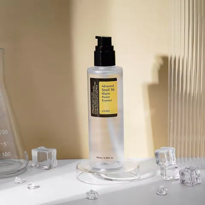 96% Snail Mucin Serum, Hydrating & Repairing, Ideal for All Skin Types