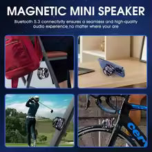 🎶✨ Outdoor Magnetic Bluetooth Speaker