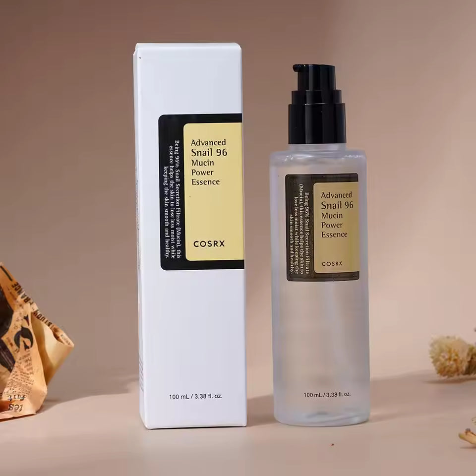 96% Snail Mucin Serum, Hydrating & Repairing, Ideal for All Skin Types