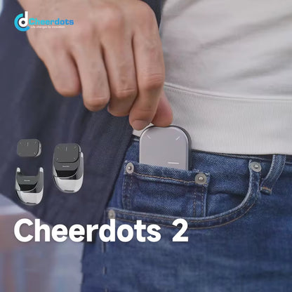 Cheerdots 2 Detachable Air Mouse Wireless Touchpad All-in-one Pocket Recording Enabled Mouse Customized Gaming Mouse