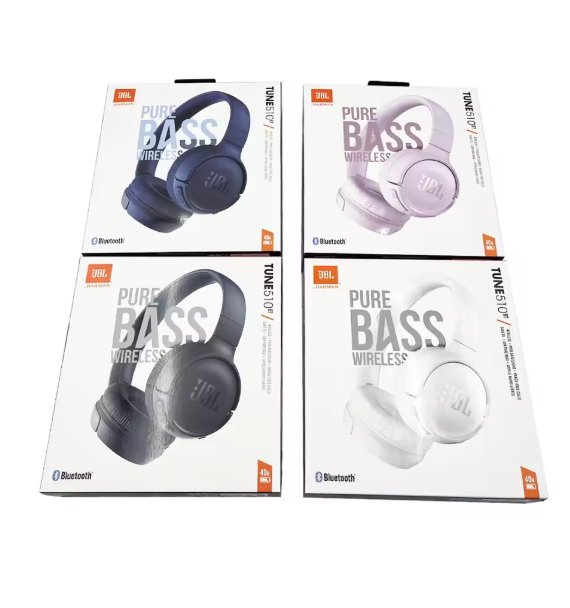 🎧 Tune 510BT Wireless Bluetooth Headphones – PureBass Sound | Fast Charging | Long Battery Life | Lightweight On-Ear Headset for Music, Calls & Sports