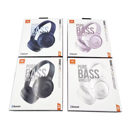 🎧 Tune 510BT Wireless Bluetooth Headphones – PureBass Sound | Fast Charging | Long Battery Life | Lightweight On-Ear Headset for Music, Calls & Sports