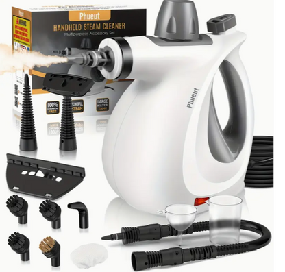 High Power Multi-Surface Steam Cleaner with FREE 12 Accessories