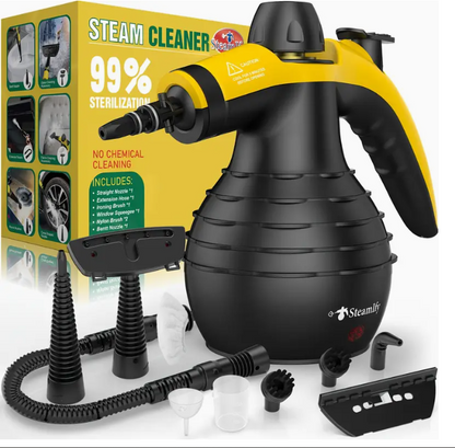High Power Multi-Surface Steam Cleaner with FREE 12 Accessories