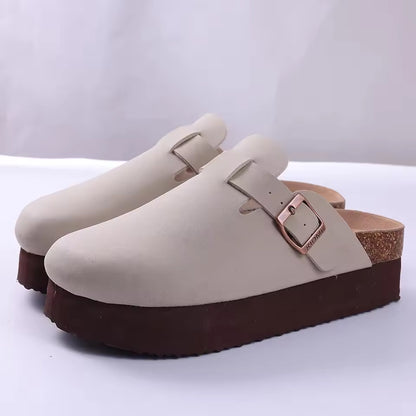 Crestar Unisex Suede Clogs