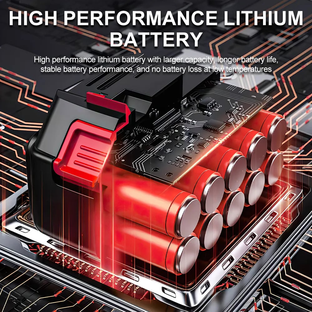 Blower Turbo Fan with Large Battery | 2 batteries |  charger |  Best for Ice Mud Leaf Sand work