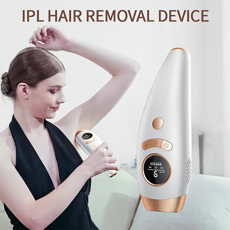 ✨ IPL Hair Removal Device for Women & Men – 999,900 Flashes | Permanent Hair Remover for Face, Arm, Leg, Bikini, and Full Body | Professional Laser Hair Removal at Home