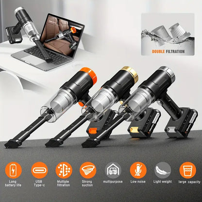 2025 Upgraded Wireless Car Vacuum Cleaner 🚗✨