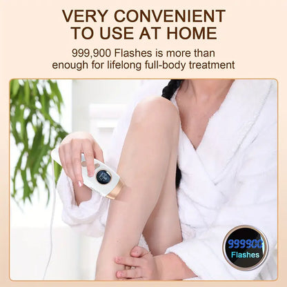 ✨ IPL Hair Removal Device for Women & Men – 999,900 Flashes | Permanent Hair Remover for Face, Arm, Leg, Bikini, and Full Body | Professional Laser Hair Removal at Home