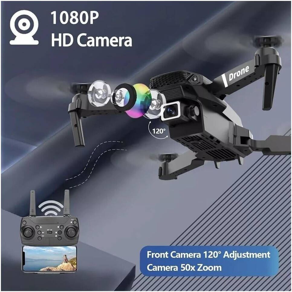 E99 Pro Folding Drone with Altitude Hold