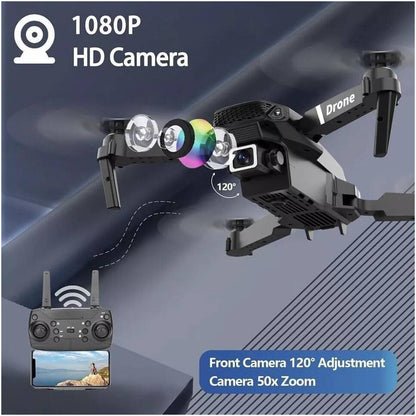 E99 Pro Folding Drone with Altitude Hold