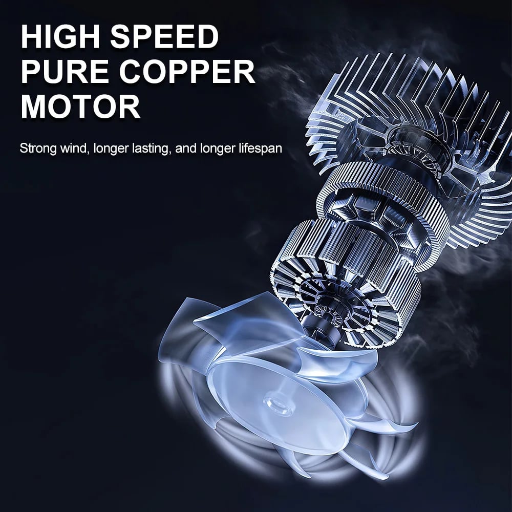 Blower Turbo Fan with Large Battery | 2 batteries |  charger |  Best for Ice Mud Leaf Sand work