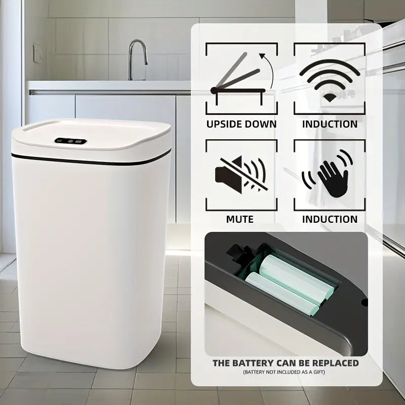 Smart Touchless Trash Can 🗑️✨