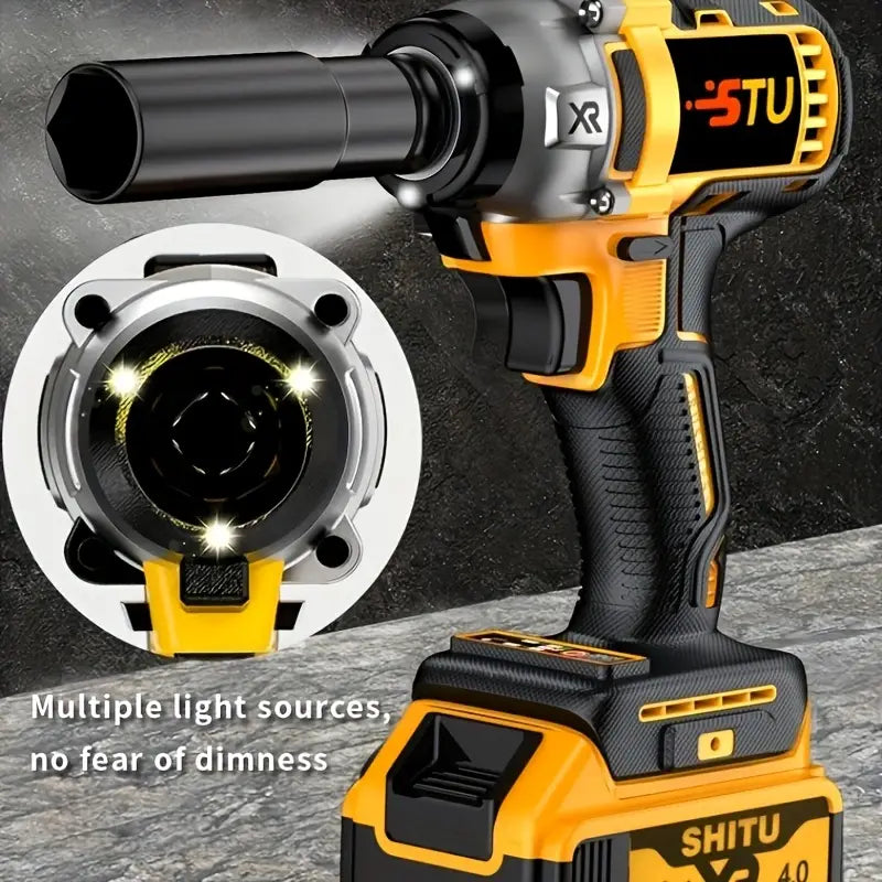 21V Cordless Impact Wrench Kit 🔧⚡