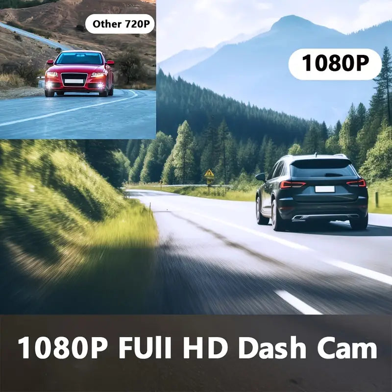 🚘🎥 1080P Triple Camera Dash Cam