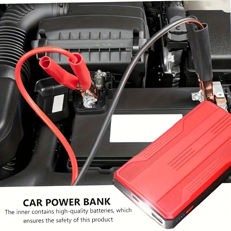Portable Car Jump Starter & Emergency Power Bank 🔋🚗