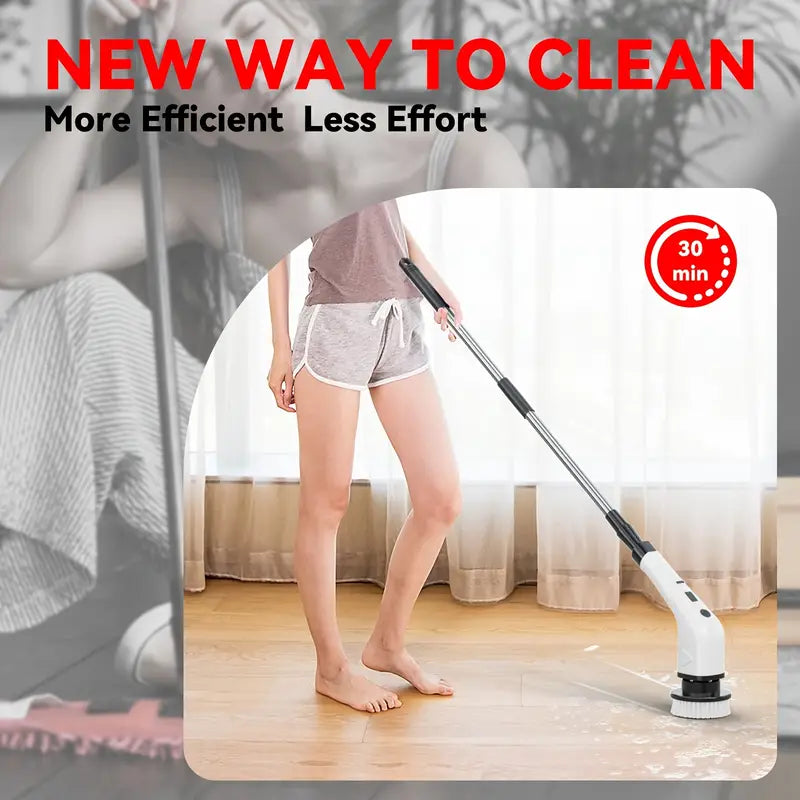 ✨ 2025 Multi-Functional Electric Rotating Cleaning Brush 🧼⚡